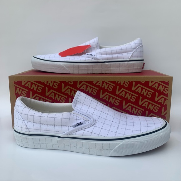 VANS Classic Slip-On Checkerboard Day Shoes sneakers Unisex Sz Men 9.5 Women 11 - Picture 1 of 15